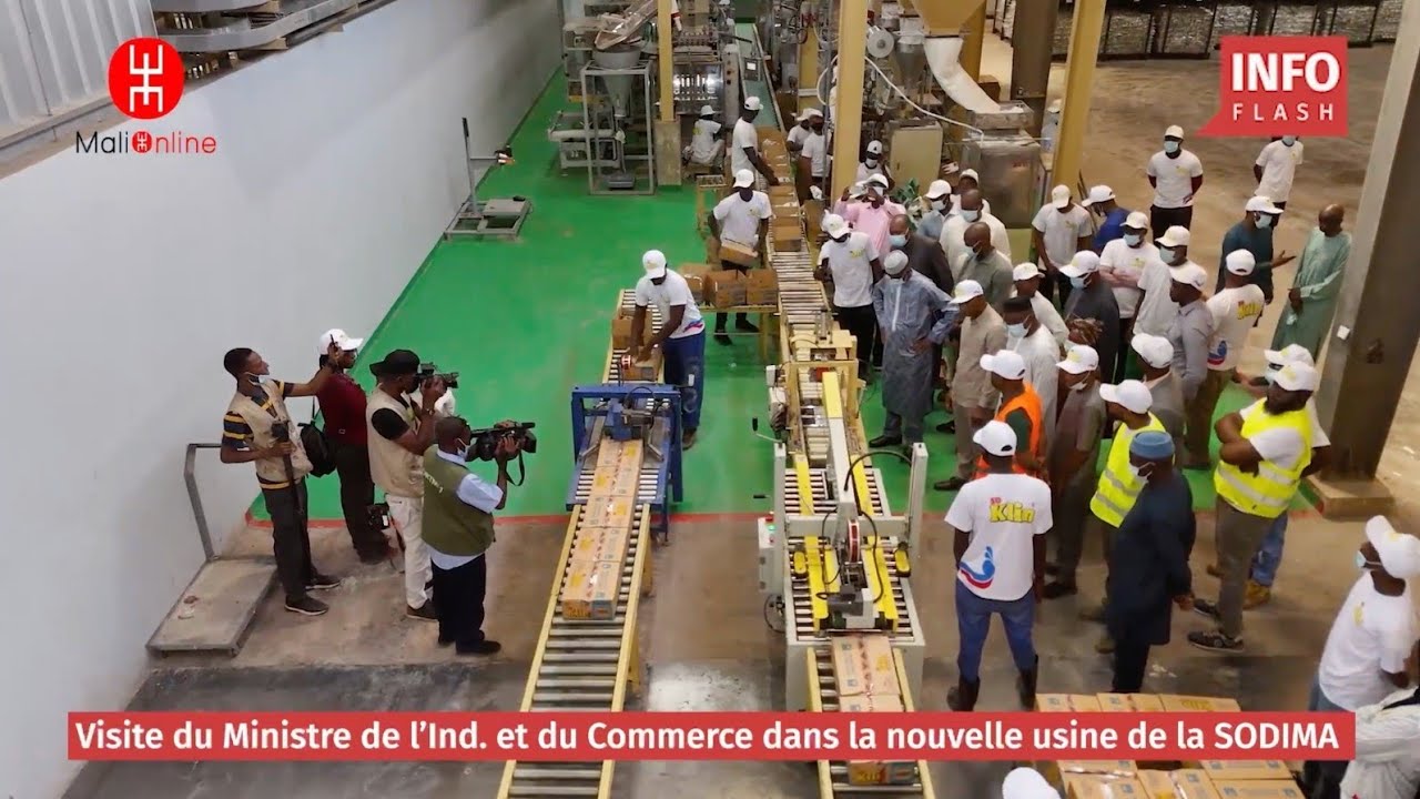LA NOUVELLE USINE DE SODIMA SA OUVRE SES PORTES AU MINISTRE DE L la-nouvelle-usine-de-sodima-sa-ouvre-ses-portes-au-ministre-de-l